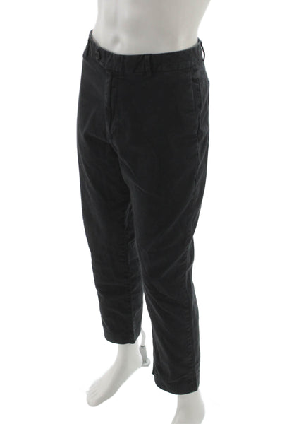 Bonobos Mens Chino Pants Gray Cotton Button Size 36