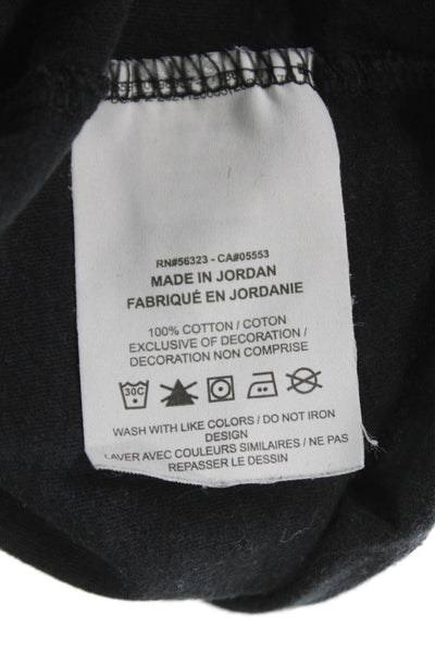 Nike Mens Basic Black 100% Cotton Crew Neck Short Sleeve T-Shirt Size S