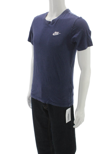 Nike Mens Basic Blue Cotton T-Shirt Size S