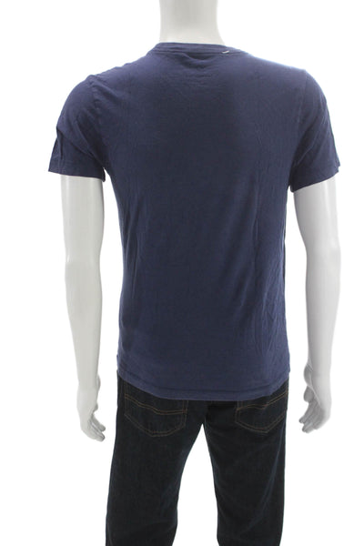 Nike Mens Basic Blue Cotton T-Shirt Size S