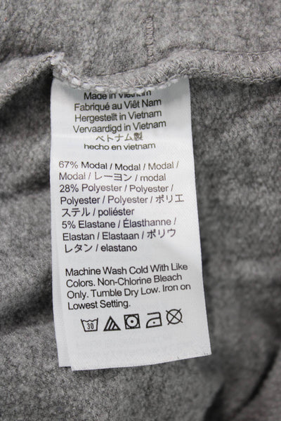 J Crew Women Gray Cowl Neck Pullover Sweatshirt Modal Long Sleeve Size S