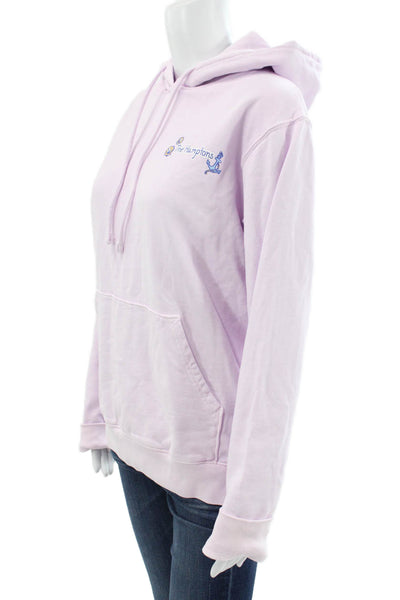 Roller Rabbit Women Purple Cotton Pullover Crew Neck Long Sleeve Size S