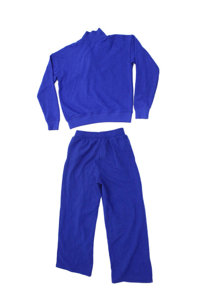 Polo Ralph Lauren Boys Logo Knit Sweater Sweatpants Set Blue Size XL 16