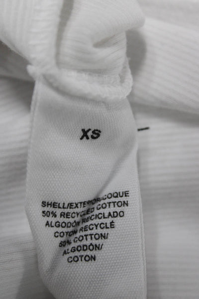 Vitamin A Womens White Sleeveless Maxi Dress Crew Neck Pullover Size XS