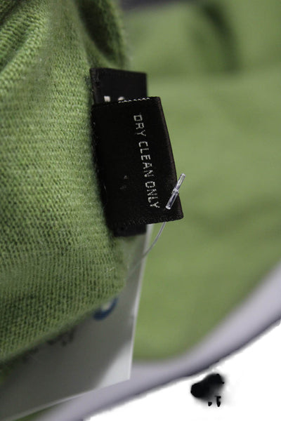 Neiman Marcus Exclusive Mens Cashmere Pullover Sweater Green Size M