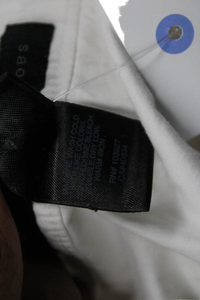 Marc By Marc Jacobs Women White Sweetheart Camisole Cotton Blend Size 2