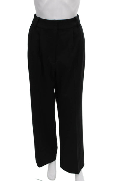 Favorite Daughter Women Dress Pants Black Polyester Zip Solid Size 6