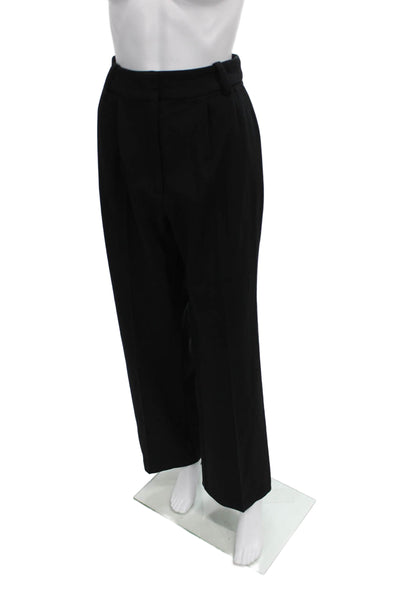 Favorite Daughter Women Dress Pants Black Polyester Zip Solid Size 6