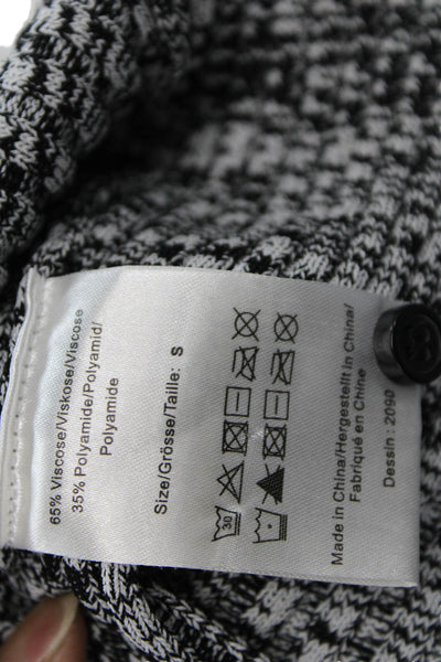 Baum Und Pferdgarten Women Sweater Dress Gray V-Neck Long Sleeve Viscose Size S
