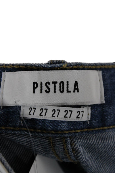 Pistola Women Boyfriend Blue Jeans High Rise Size 27