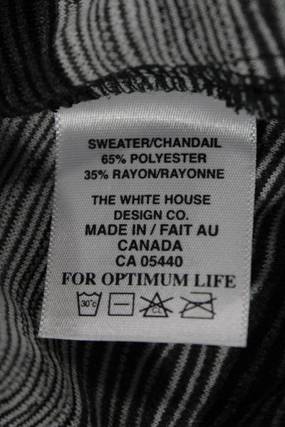 Sympli Women Tunic Multicolor Striped Scoop Neck 3/4 Sleeve Size 4