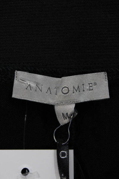 Anatomie Women Ankle Pants Gray Polyamide Pull On Size M