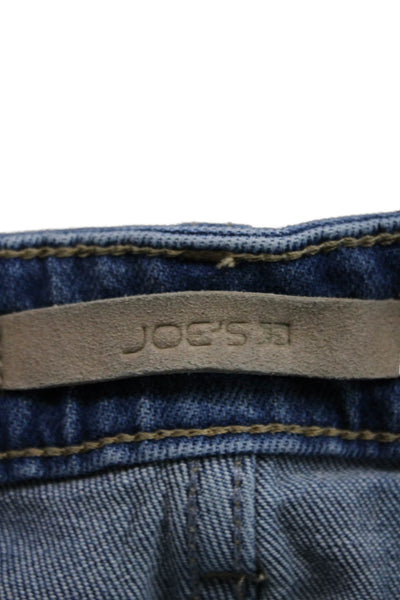 Joes Womens Blue Cut-Off Shorts Size 28