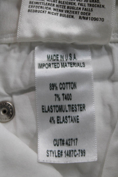 C of H Los Angeles Womens Skinny White Jeans High Rise Size 26
