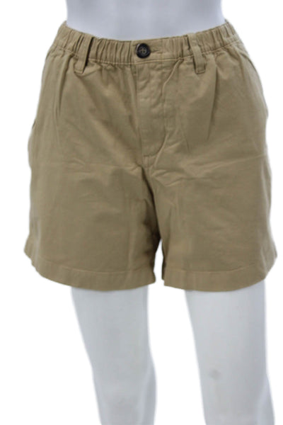 Chubbies Mens Beige Chino Shorts 98% Cotton 2% Spandex Size S