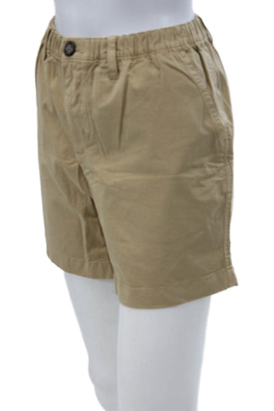 Chubbies Mens Beige Chino Shorts 98% Cotton 2% Spandex Size S