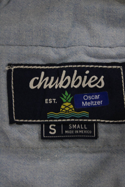 Chubbies Mens Chino Shorts Beige Cotton Button Closure Size S