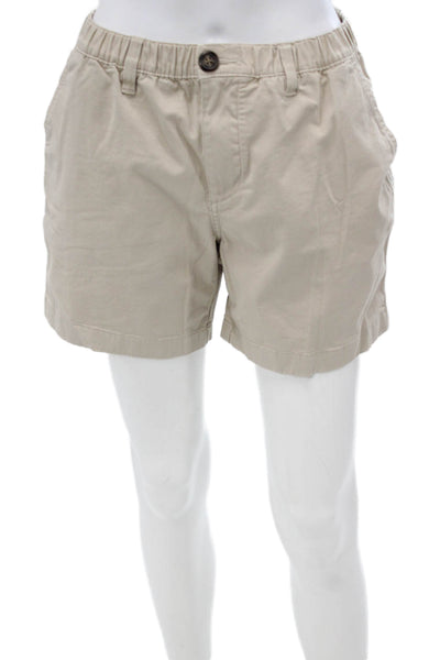 Chubbies Men Chino Shorts Beige Button Cotton Size S