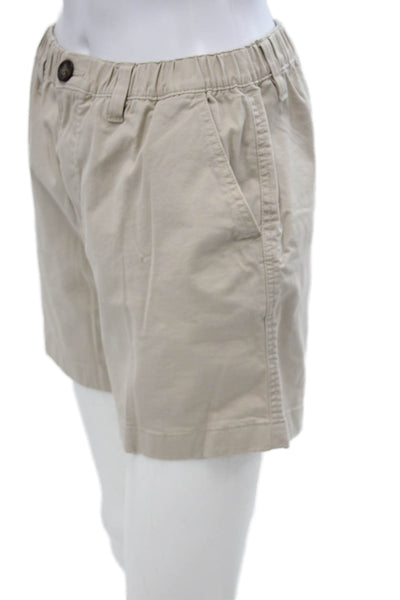 Chubbies Men Chino Shorts Beige Button Cotton Size S