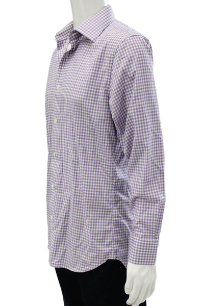 Bonobos Men's Long Sleeves Button Down Plaid Shirt Size 16