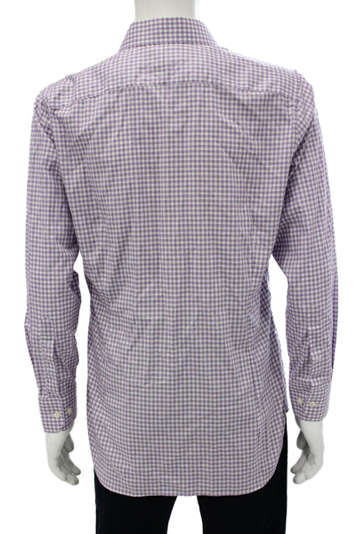 Bonobos Men's Long Sleeves Button Down Plaid Shirt Size 16