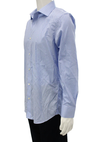 Bonobos Men's Long Sleeves Button Down Plaid Shirt Size M