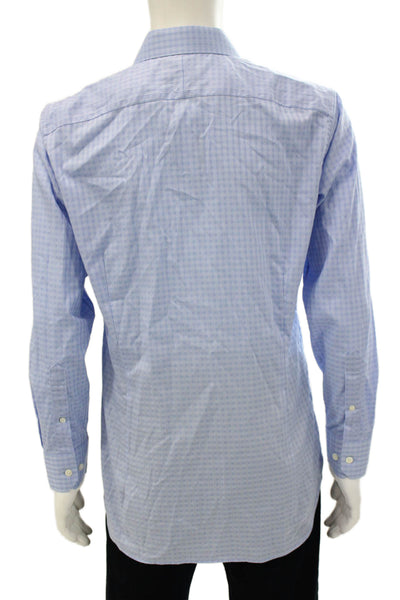 Bonobos Men's Long Sleeves Button Down Plaid Shirt Size M