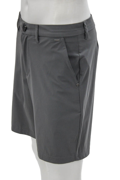 Vuori Mens Gray Bermuda Shorts Size 31