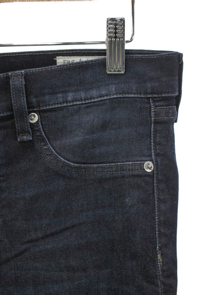 Rag & Bone Jean Womens Skinny Blue Mid Rise Cotton Jeans Size 29