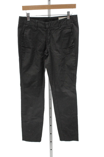 Rag & Bone Jean Women Skinny Black Mid-Rise Jeans Zip Cotton Blend Size 27