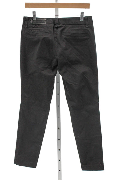 Rag & Bone Jean Women Skinny Black Mid-Rise Jeans Zip Cotton Blend Size 27