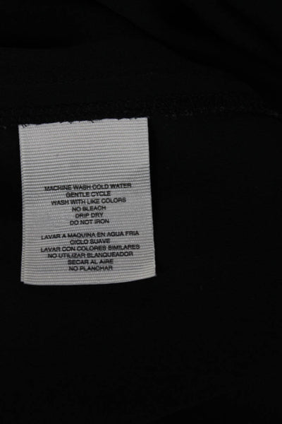 Rachel Rachel Roy Women Shift Dress Black Long Sleeve Knee Length Size XL