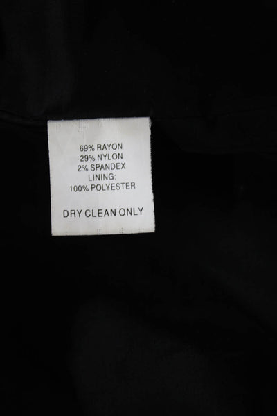 Trina Turk Women Sheath Dress Gray Rayon Sleeveless Knee Length Size 10