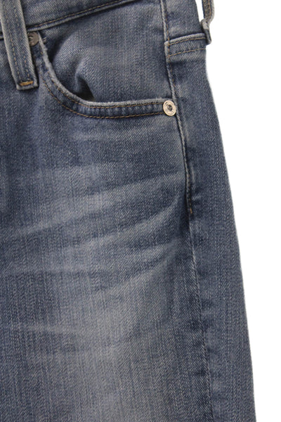 AG Adriano Goldschmied Womens Flared Jeans Blue High Rise 27 Inseam Size 23