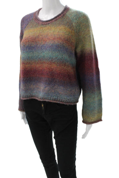 Madewell Womens Striped Multicolor Pullover Sweater Long Sleeve Size XS