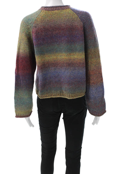 Madewell Womens Striped Multicolor Pullover Sweater Long Sleeve Size XS