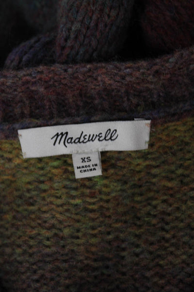 Madewell Womens Striped Multicolor Pullover Sweater Long Sleeve Size XS
