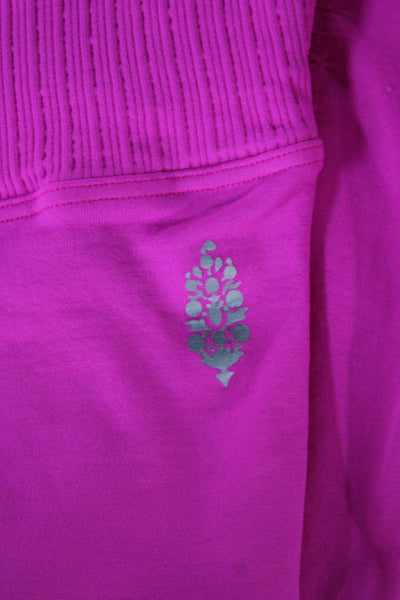 FP Movement Women Ankle Leggings Pink Nylon Size XS