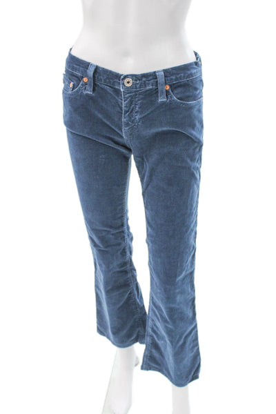 AG Adriano Goldschmied Womens Dress Pants Blue 98% Cotton Size 27
