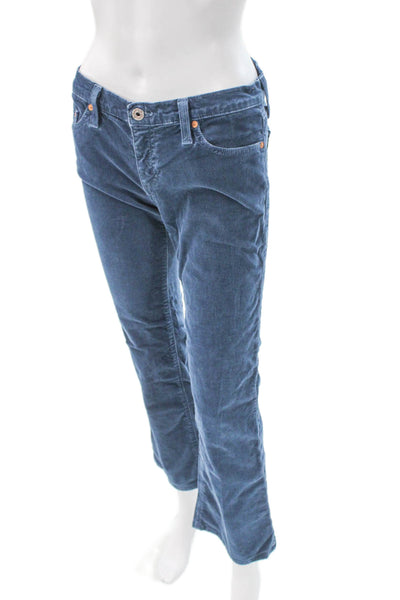 AG Adriano Goldschmied Womens Dress Pants Blue 98% Cotton Size 27