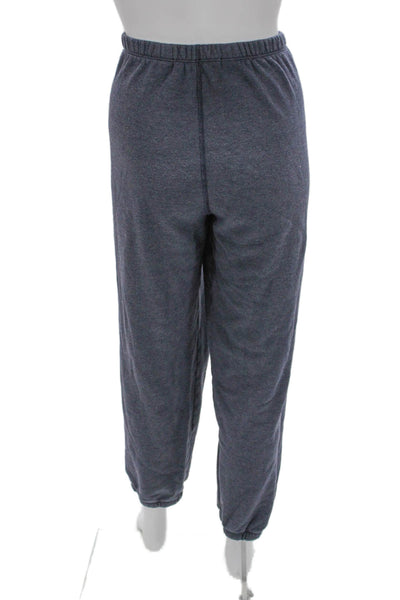 SPRWMN Womens Sweatpants Gray Polyester Pull On Solid Size L