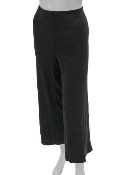 Donni Women Gray Cotton Pull-On Sweatpants Size L