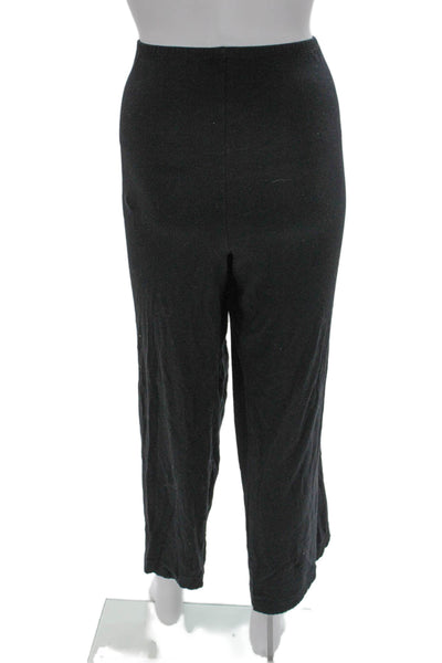 Donni Women Gray Cotton Pull-On Sweatpants Size L