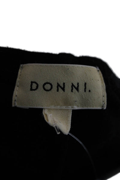 Donni Women Gray Cotton Pull-On Sweatpants Size L