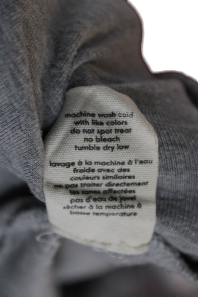 Donni Women Gray Cropped Pants Size L
