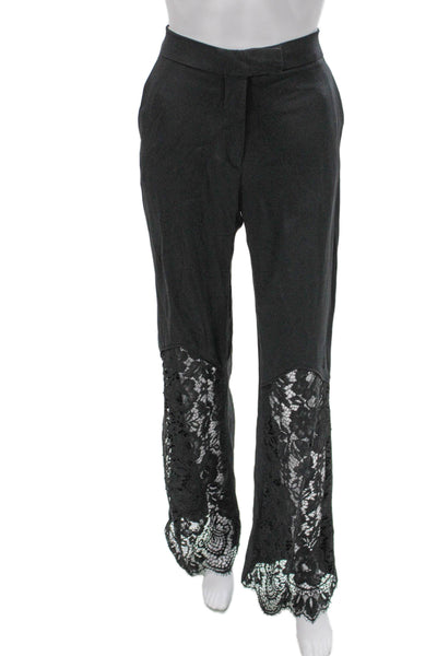 Zara Womens Gray Polyester Dress Pants Size S