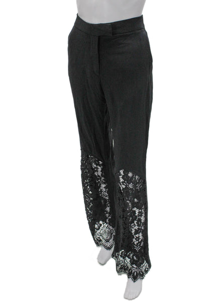 Zara Womens Gray Polyester Dress Pants Size S