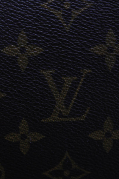 Louis Vuitton Unisex Adults Monogram Coated Canvas Portfolio Handbag Brown