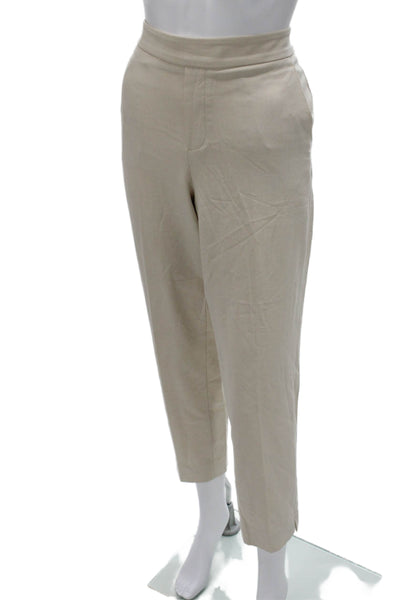 Banana Republic Women Ankle Pants Beige Size 4
