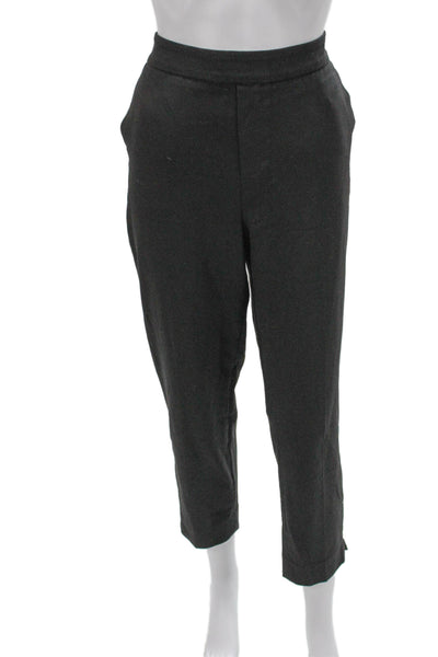 Banana Republic Womens Ankle Pants Gray Polyester Size 6